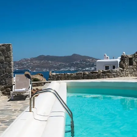 Gorgeous W Ocean Views And Shared Pools Villa Ornos (Mykonos)